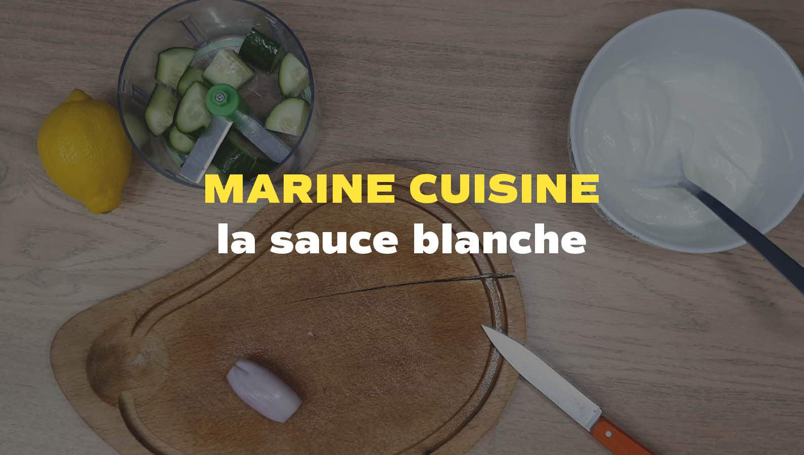 Recette : la sauce blanche