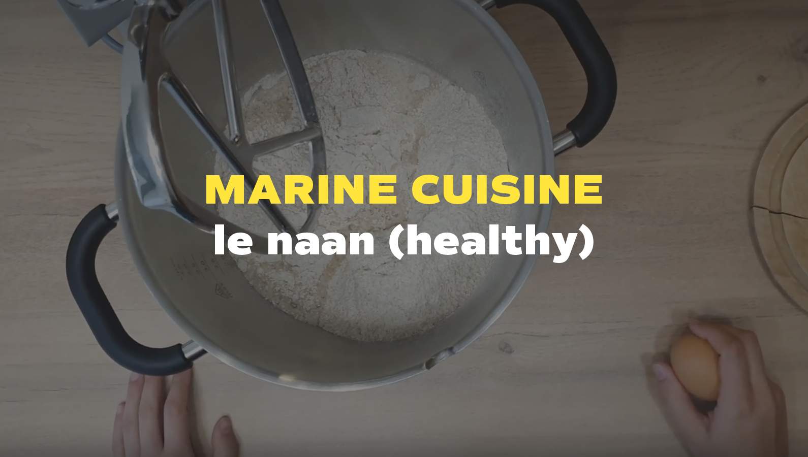 Recette : le naan healthy à partager