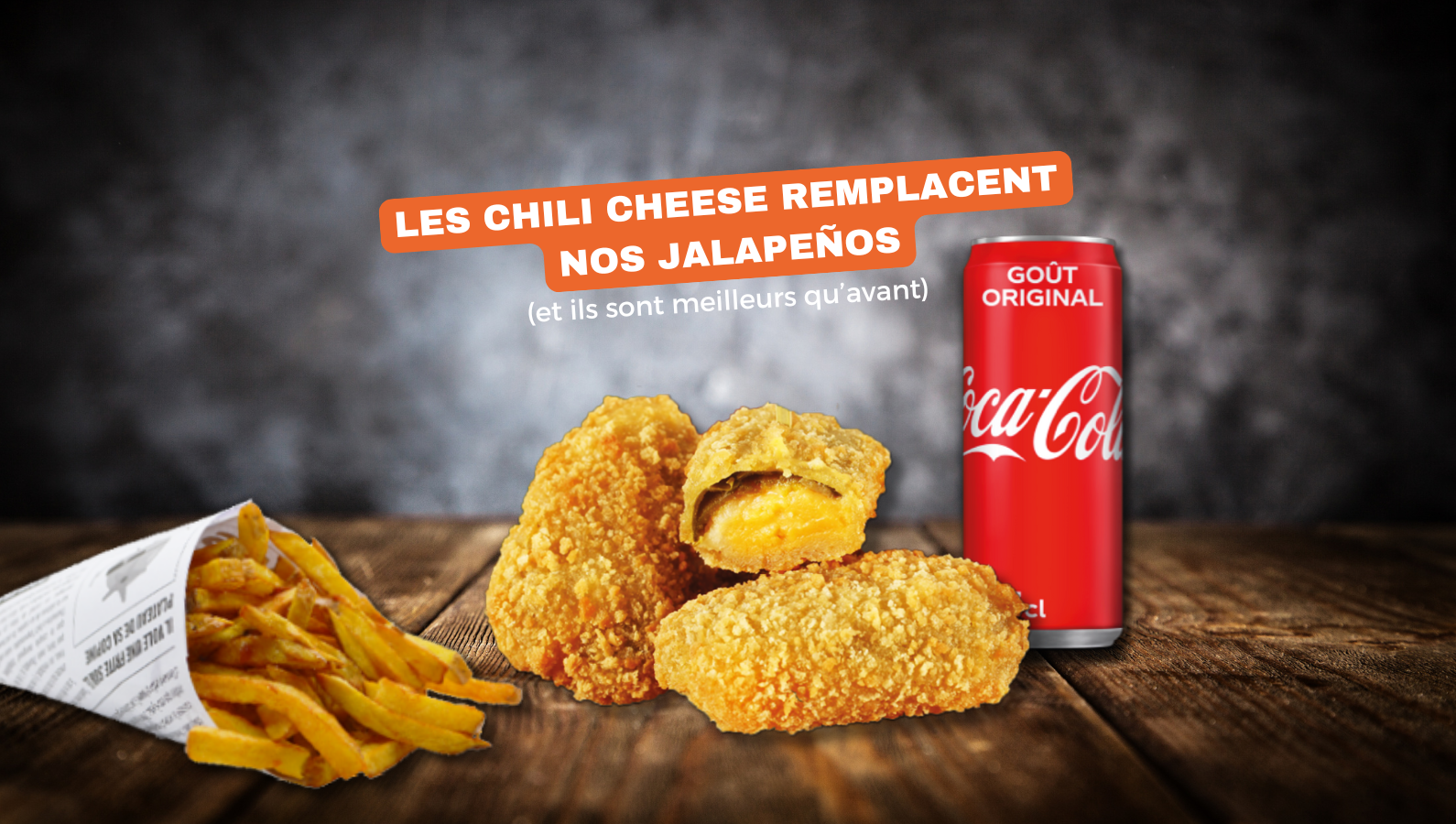 Nouvelle bouchée fromage : les Chili Cheese remplacent les jalapeños