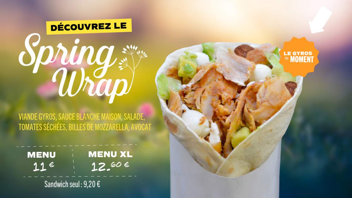 Recette : le Spring Wrap